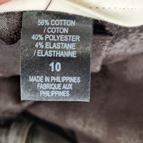 Tahari Women's Suit Pants Size 10 Trousers in Brown Mafia Boss Old Money - Picture 7 of 11